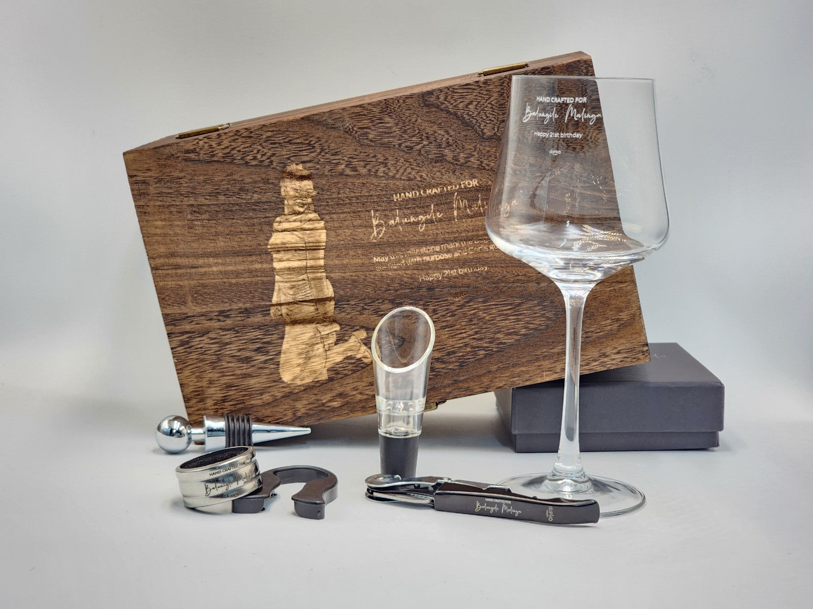 Single Wine Glass Premium Set.