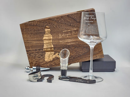 Single Wine Glass Premium Set.
