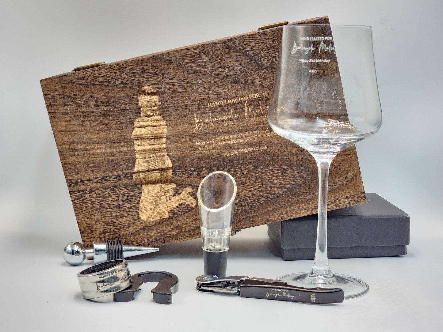 Single Wine Glass Premium Set.