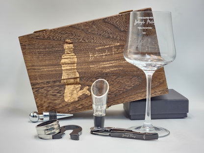 Single Wine Glass Premium Set.