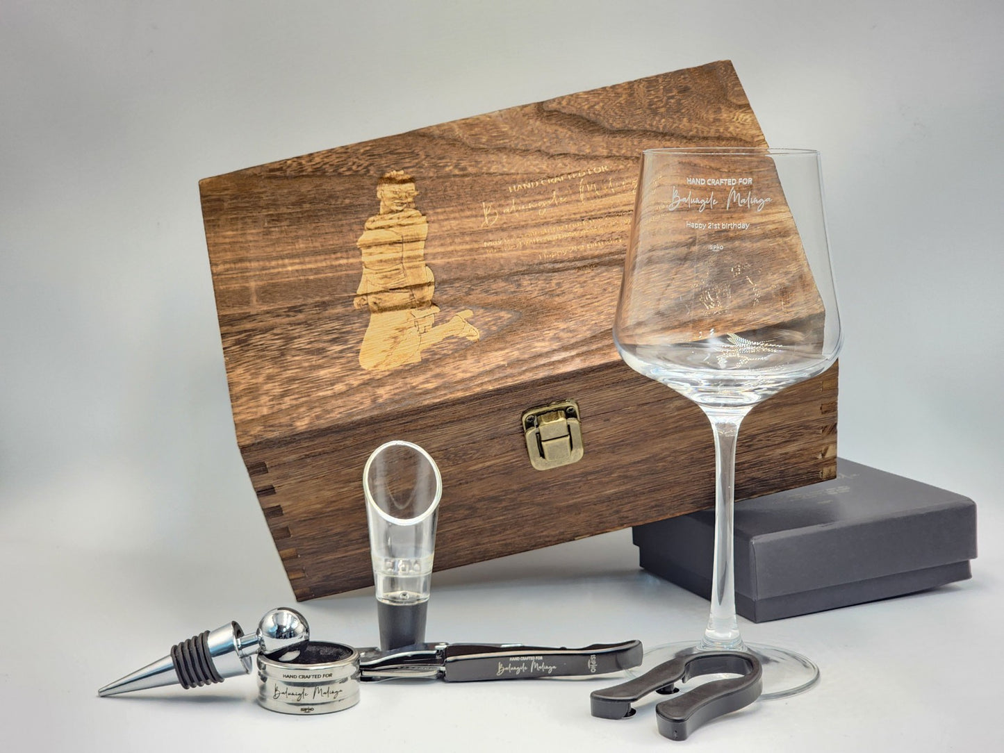 Single Wine Glass Premium Set.