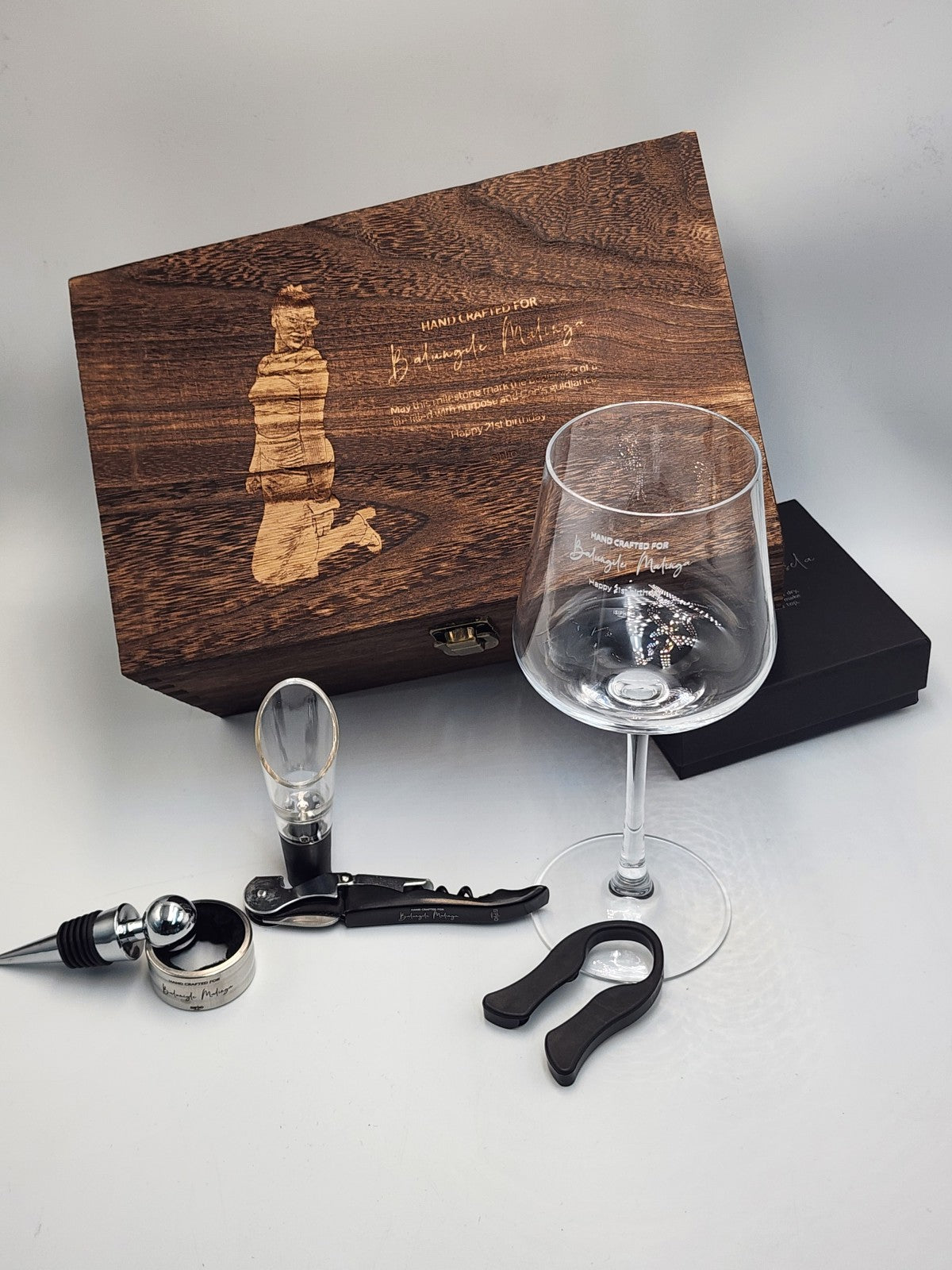Single Wine Glass Premium Set.