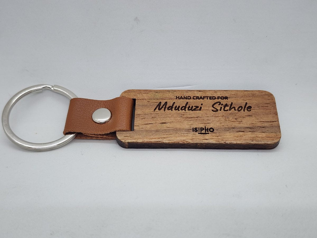 Wooden Keyring