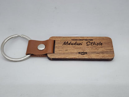 Wooden Keyring