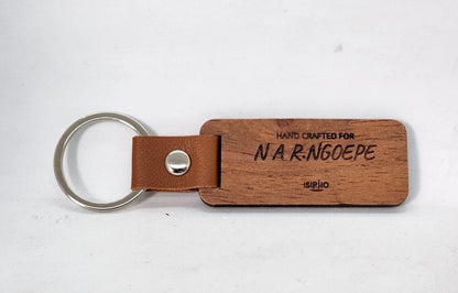 Wooden Keyring