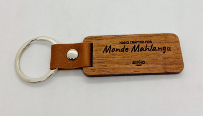 Wooden Keyring